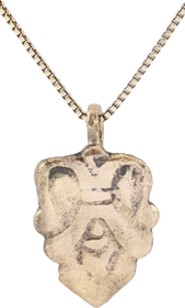 ANCIENT VIKING HEART PENDANT NECKLACE, C.850-1050 AD - Fagan Arms