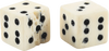 REVOLUTIONARY WAR BONE DICE - Fagan Arms