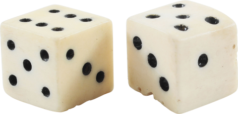 REVOLUTIONARY WAR BONE DICE - Fagan Arms