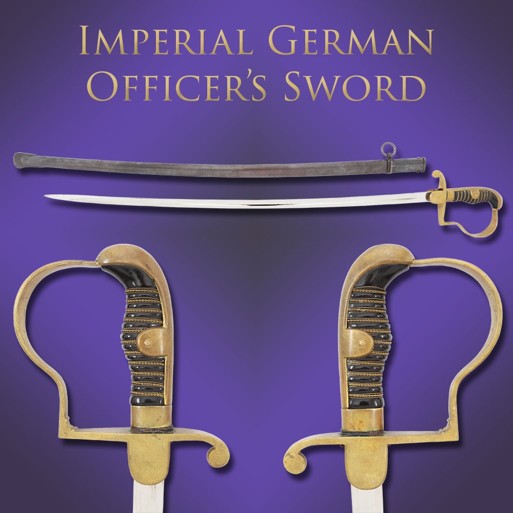 IMPERIAL GERMAN OFFICER’S SWORD - The History Gift Store