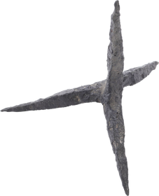 LARGE MEDIEVAL EUROPEAN CALTROP 13TH-15TH CENTURY AD - Fagan Arms