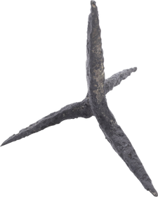 LARGE MEDIEVAL EUROPEAN CALTROP 13TH-15TH CENTURY AD - Fagan Arms