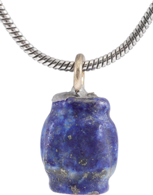 VIKING LAPIS LAZULI BEAD NECKLACE, C.800-1050 AD - The History Gift Store