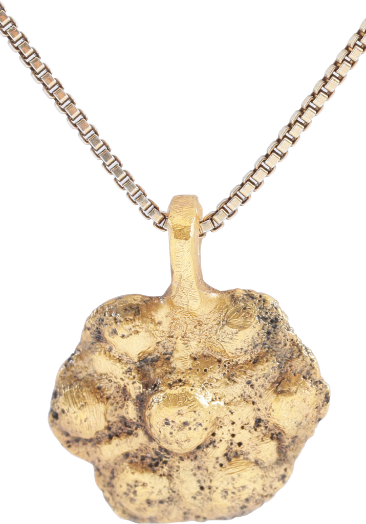 ROMAN WHEEL OF FORTUNE AMULET NECKLACE, 200-550 AD - Fagan Arms