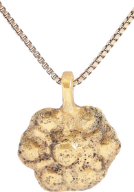 ROMAN WHEEL OF FORTUNE AMULET NECKLACE, 200-550 AD - Fagan Arms