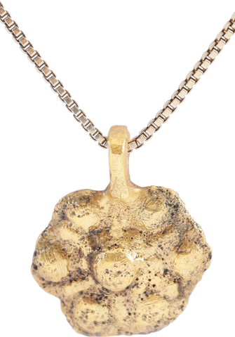 ROMAN WHEEL OF FORTUNE AMULET NECKLACE, 200-550 AD - Fagan Arms