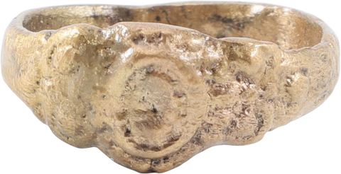EUROPEAN BETROTHAL RING, 16TH-17TH CENTURY, SIZE 10 - The History Gift Store