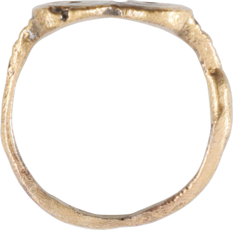 ROMAN EVIL EYE MYSTICAL RING, 1ST-3RD C. AD, SIZE 6 3/4 - The History Gift Store