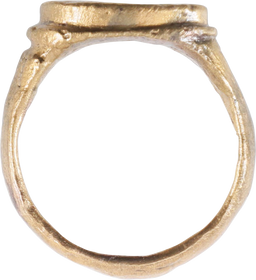 MEDIEVAL/BYZANTINE RING C.8th-10TH CENTURY AD, SIZE 7 ¼ - Fagan Arms