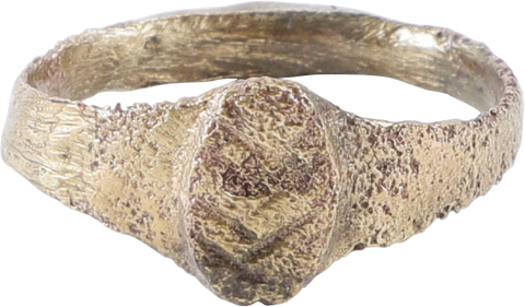 LATE MEDIEVAL WOMAN'S FASHION RING, SIZE 7 - The History Gift Store