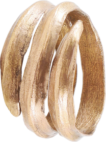 FINE VIKING COIL RING, 850-1050 AD, SIZE 9 ¾ - The History Gift Store