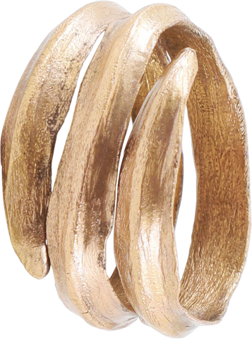 FINE VIKING COIL RING, 850-1050 AD, SIZE 9 ¾ - The History Gift Store