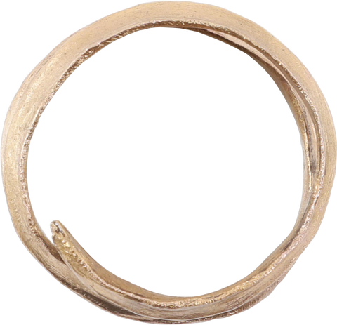 FINE VIKING COIL RING, 850-1050 AD, SIZE 9 ¾ - The History Gift Store