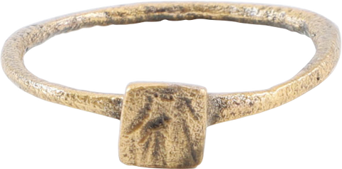 SCARCE VARIATION ROMAN PROSTITUTE’S RING C.100-300 AD, SIZE 7 - The History Gift Store