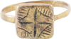 ROMAN CHRISTIAN RING, 300-450 AD, SIZE 9 3/4 - Fagan Arms