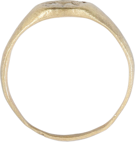ROMAN SIGNET RING, 2ND-5TH CENTURY AD, SIZE 8 - Fagan Arms