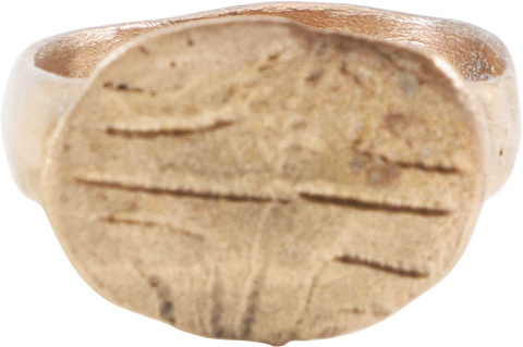 MEDIEVAL CHRISTIAN RING, 5TH-9TH CENTURY AD, SIZE 10 ¼ - Fagan Arms