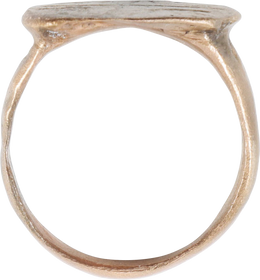 MEDIEVAL CHRISTIAN RING, 5TH-9TH CENTURY AD, SIZE 10 ¼ - Fagan Arms