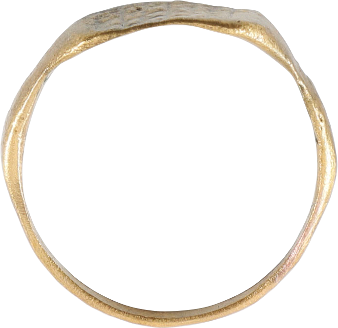 MEDIEVAL BYZANTINE RING C.400-700 AD, SIZE 12 - Fagan Arms