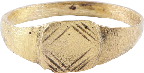MEDIEVAL EUROPEAN RING, 800-900AD, SIZE 13 - Fagan Arms
