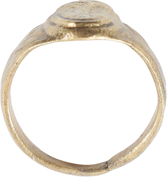 FINE MEDIEVAL EUROPEAN RING, 1400-1600 AD SIZE 5 ¾ - The History Gift Store