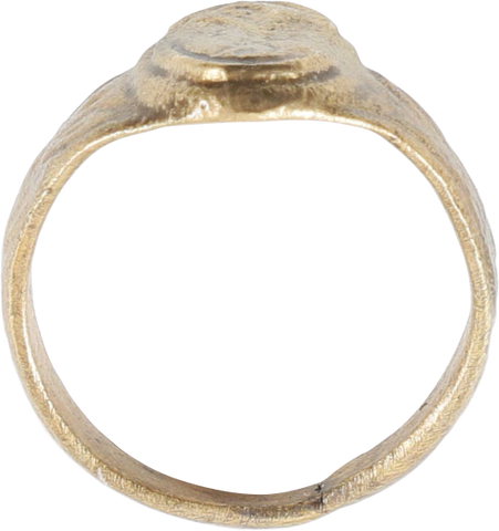 FINE MEDIEVAL EUROPEAN RING, 1400-1600 AD SIZE 5 ¾ - The History Gift Store