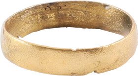 VIKING WEDDING RING, SIZE 8 1/2 - Fagan Arms