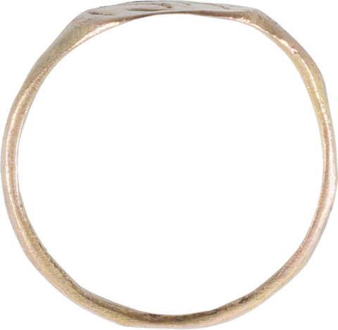 ROMAN SIGNET RING, 2ND-5TH CENTURY AD, SIZE 8 ¾ - The History Gift Store