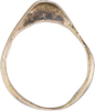 EUROPEAN LADIES FASHION RING C.1300-1400, SIZE 3 ¾ - Fagan Arms