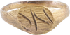 ROMAN SIGNET RING, 2ND-5TH CENTURY AD, SIZE 8 1/4 - The History Gift Store