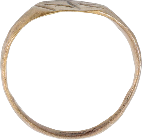 ROMAN SIGNET RING, 2ND-5TH CENTURY AD, SIZE 8 1/4 - The History Gift Store
