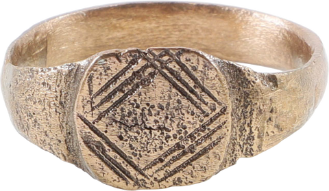 MEDIEVAL EUROPEAN RING, 500-800 AD, SIZE 10 ½ - The History Gift Store