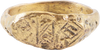 ROMAN SIGNET RING, C.100BC-100AD, SIZE 7 1/2 - Fagan Arms