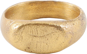 LATE ROMAN/BYZANTINE RING, C.5TH-8TH CENTURY AD, SIZE 5 ½ - The History Gift Store
