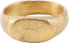 LATE ROMAN/BYZANTINE RING, C.5TH-8TH CENTURY AD, SIZE 5 ½ - The History Gift Store