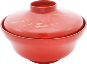 FINE JAPANESE LACQUERED BOWL AND COVER - Fagan Arms