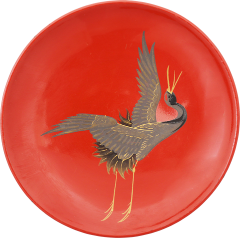 FINE JAPANESE LACQUERED BOWL AND COVER - Fagan Arms