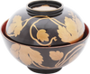 FINE JAPANESE LACQUERED BOWL AND COVER, OWAN - Fagan Arms