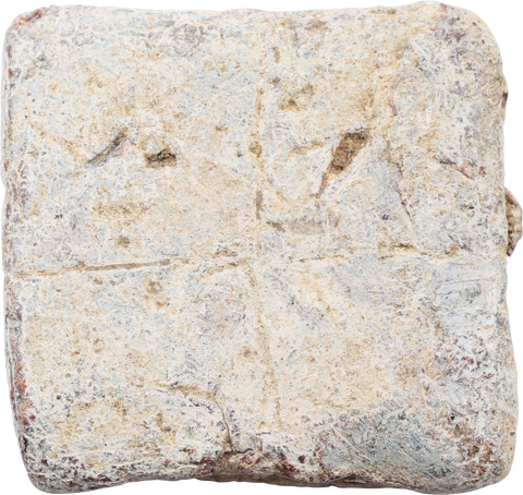 ROMAN/BYZANTINE BRONZE NOMISMA SCALE WEIGHT, 8th - 10th C. AD - Fagan Arms