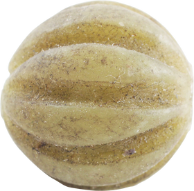 FINE VIKING MELON FORM GLASS BEAD 850-1050 AD - Fagan Arms