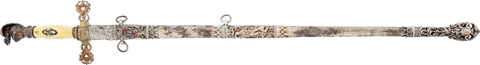 KNIGHTS TEMPLAR SWORD, C. 1900-30 - Fagan Arms