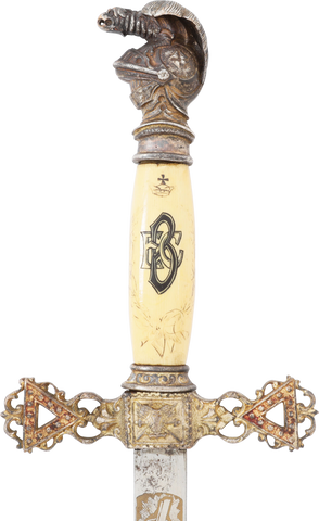 KNIGHTS TEMPLAR SWORD, C. 1900-30 - Fagan Arms