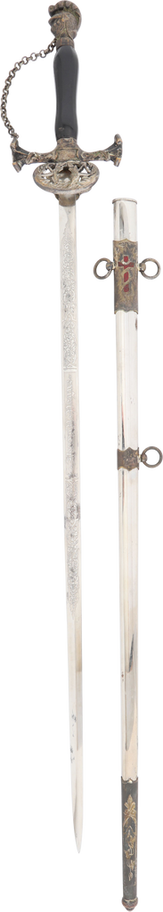 KNIGHTS TEMPLAR SWORD, 19TH CENTURY - Fagan Arms