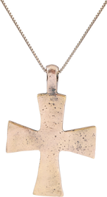 BYZANTINE CROSS PENDANT NECKLACE 6TH-8TH CENTURY AD - Fagan Arms