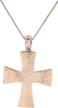 BYZANTINE CROSS PENDANT NECKLACE 6TH-8TH CENTURY AD - Fagan Arms