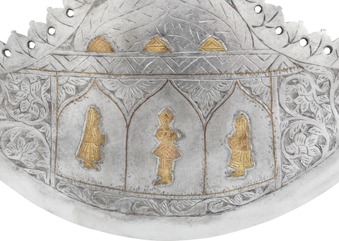 EXTRAORDINARY INDIAN BATTLE AXE, 19TH CENTURY - Fagan Arms