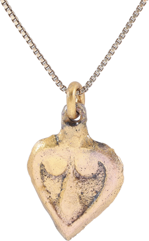 VIKING HEART PENDANT NECKLACE, C.950-1050 AD - Fagan Arms