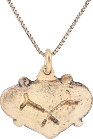 VIKING HEART PENDANT NECKLACE, 9TH-10TH CENTURY AD - Fagan Arms