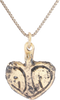 FINE VIKING HEART PENDANT NECKLACE, 11TH CENTURY - Fagan Arms