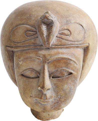 EGYPTIAN GRAND TOUR STONE BURIAL FIGURE, 18TH CENTURY - Fagan Arms